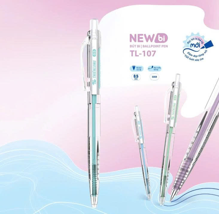Bút bi Thiên Long TL-107 0.5mm Bút bi Thiên Long TL-107 0.5mm